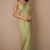 NET HEAVY NYLONE BUTTERFLY SAREE