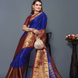 Beautiful kathan silk saree