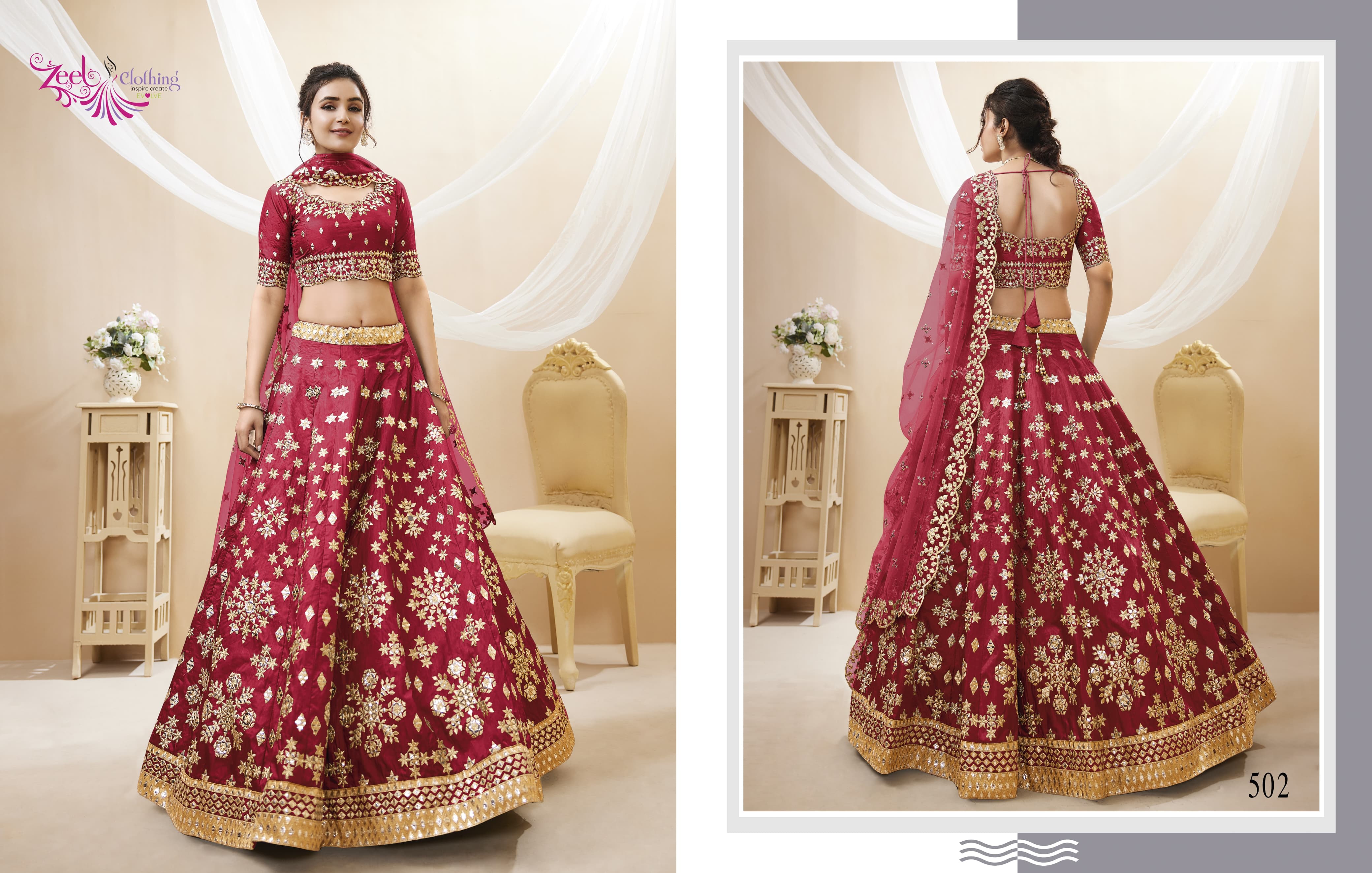 Heavy Bridal Wedding Lehenga Choli