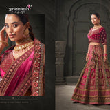 Premium Bridal Velvet Heavy Bridal Lehenga