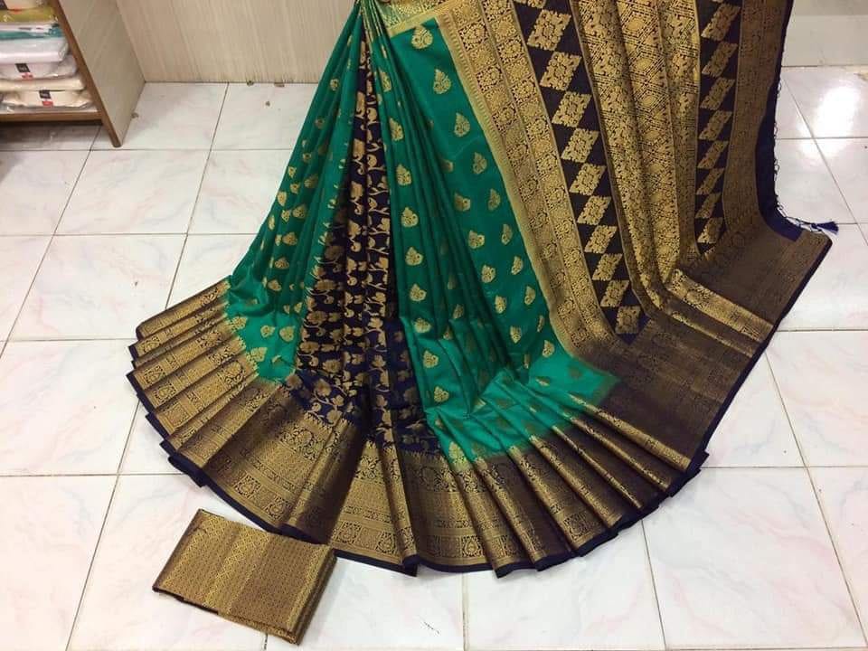 Moonga Soft Silk Saree,