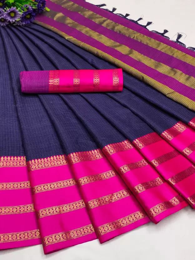 Khadi cotton Silk Saree