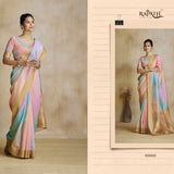 Beautyfull Watermelon Silk Saree Collection