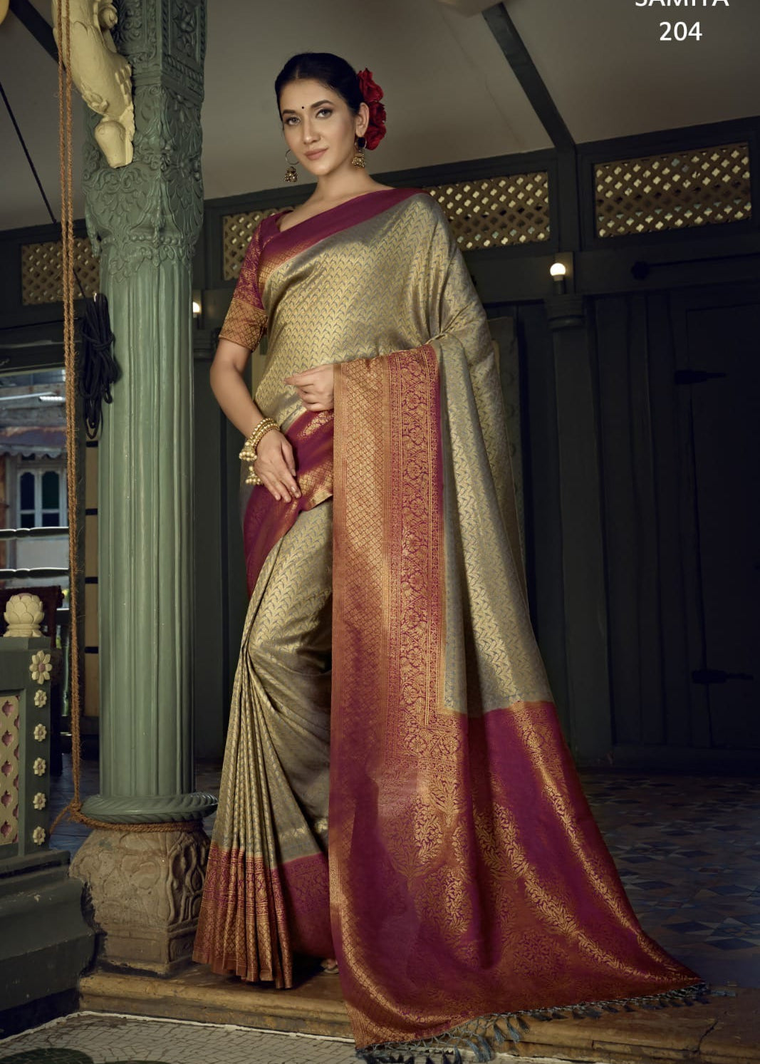 Exclusive kanjivaram silk saree