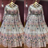 Fancy Pista Lehenga Choli