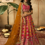 Bridal Wedding Silk Royal Lehenga