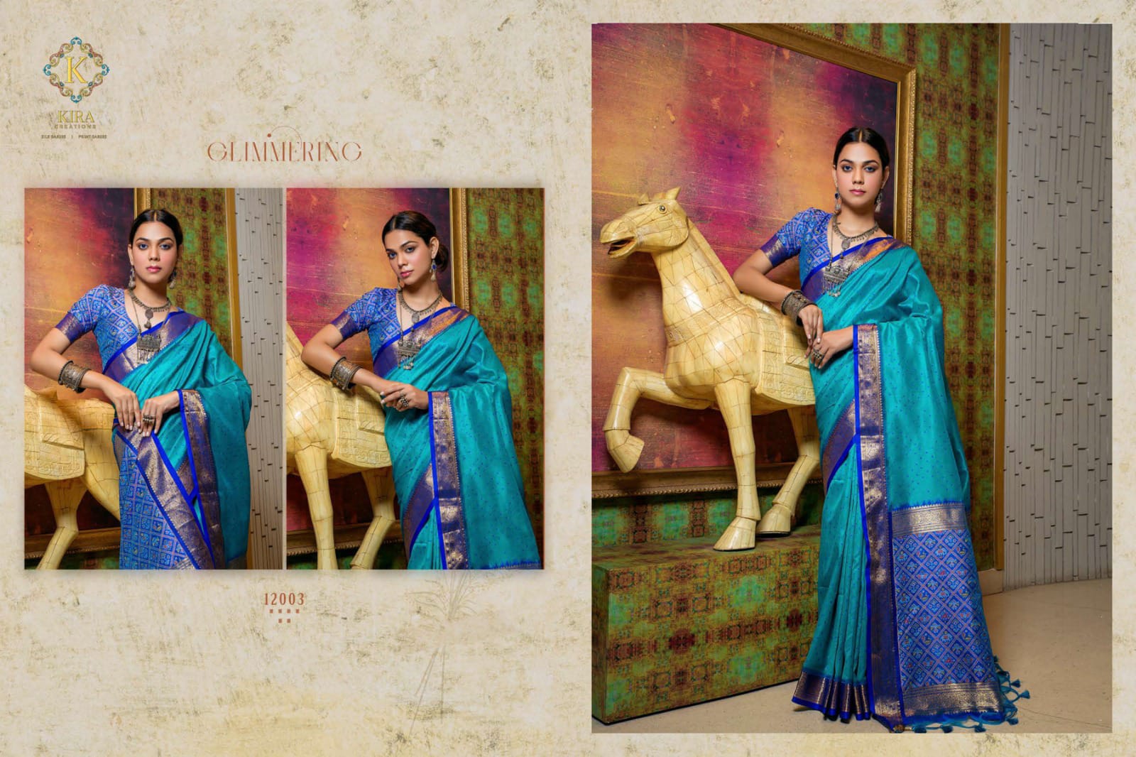 Luxurous Patola Pattern Silk Saree