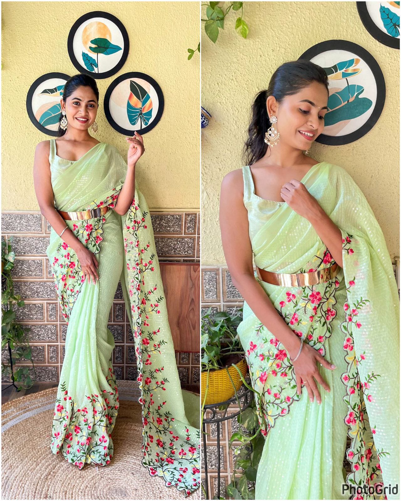 Presenting You Most Beautiful  Seqwance Saree