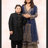 Royal Blue Pakistani Suit Collection