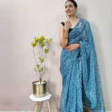 Launching New beautiful embrace Saree