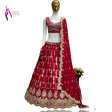 Red Beautifull Bridal Lehenga Choli