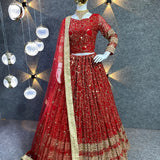 Presenting New  Đěsigner Coloured Lehenga -Choli