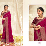 Festive Embroidered Saree Collection