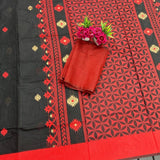 HANDWOVEN PURE MERCERISED COTTON SAREE