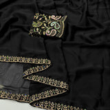 Rangoli Sequence Embroidered Saree