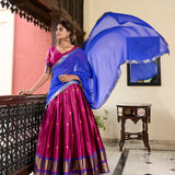 Akshara Paithani Cotton Silk Lehenga