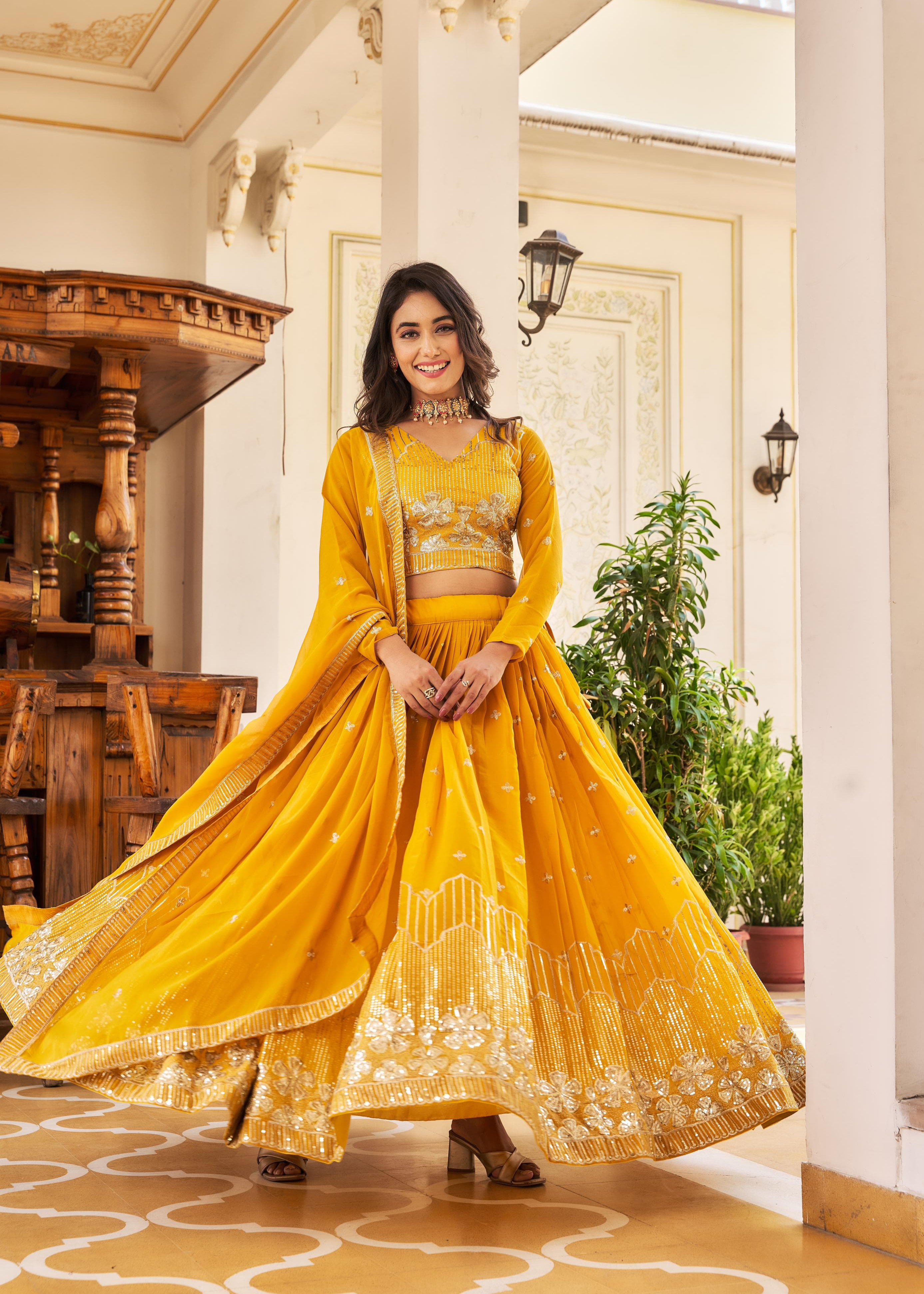 Festival Beautyfull Lehenga Choli