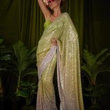 New Block Buster Bollywood  Sequins  saree