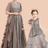 HARRY VISION MOTHER & DAUGHTER COMBO GOWN