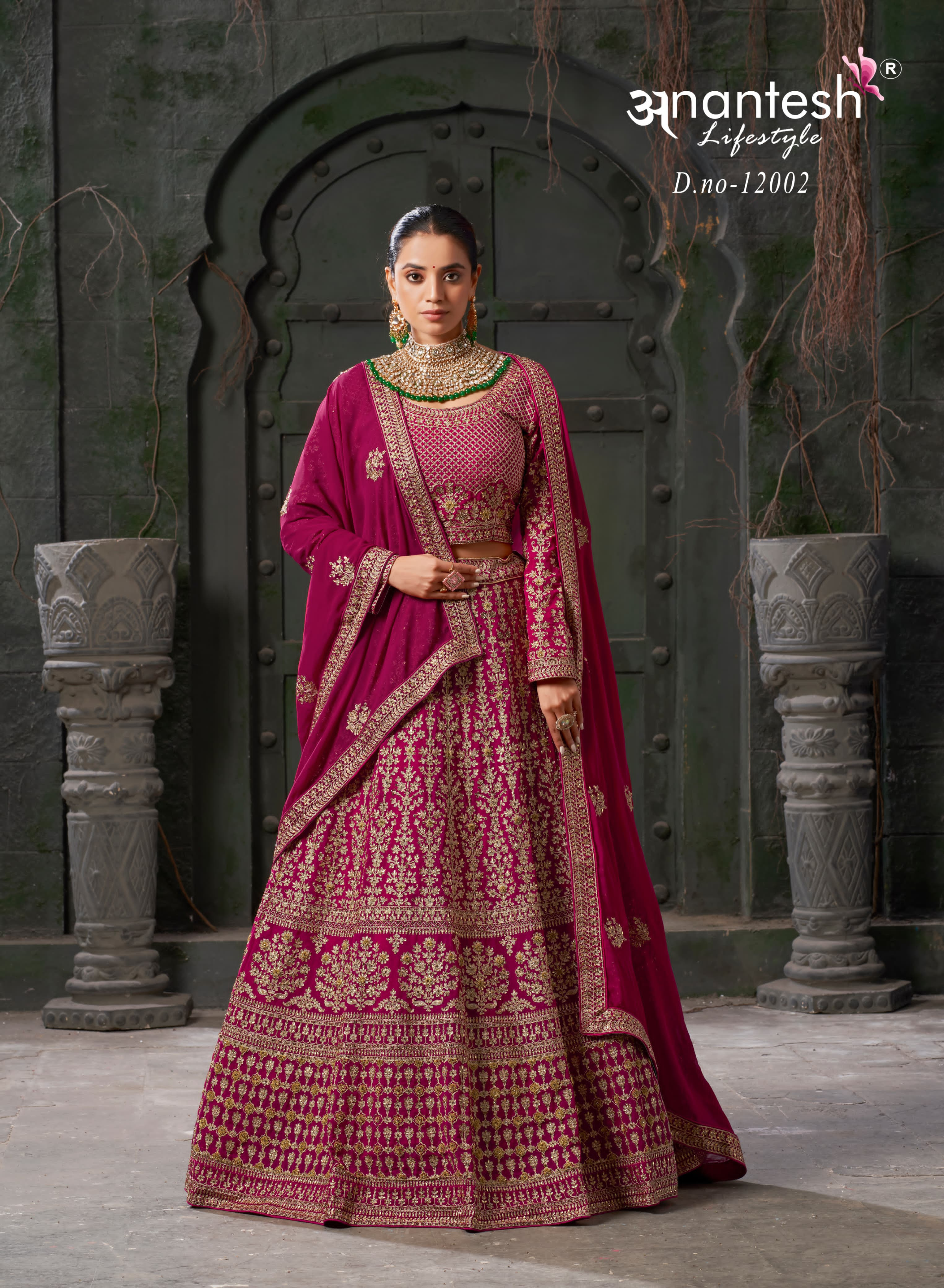 Bridal Wedding Premium Velvet Lehenga Choli