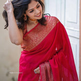 Breathable Organic Banarasi Sarees