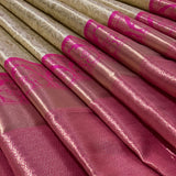 Wedding Half Half Silk Saree