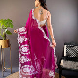 Beautiful Thai Organza Saree Collection