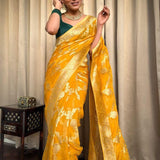 Pure Soft Khadi Silk Saree