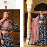 Exquisite Floral Print Lehenga