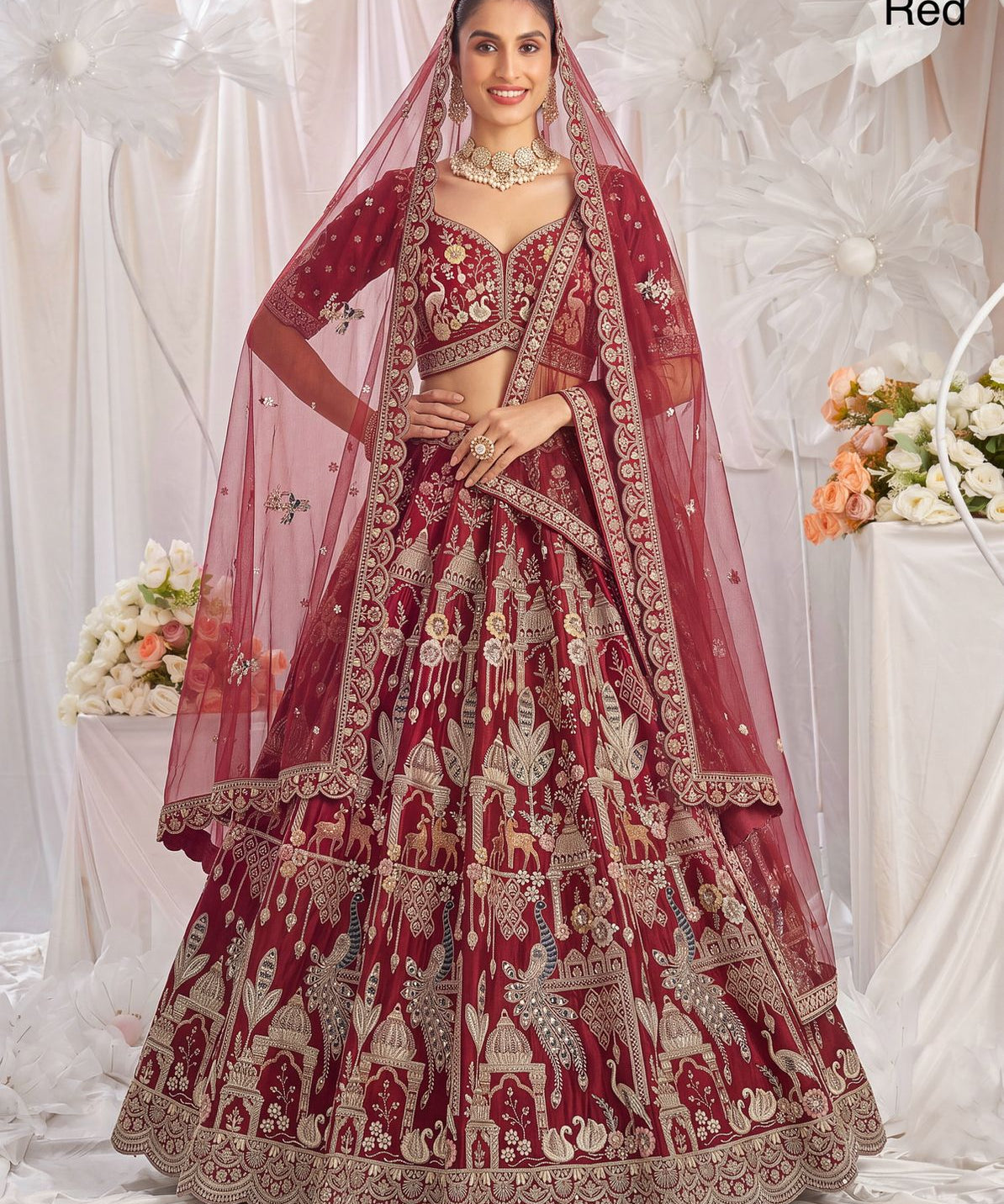 Wardrobe Hand Embroidered Bridal Lehenga