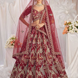 Wardrobe Hand Embroidered Bridal Lehenga