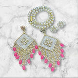 Beautiful Premium Quality Mala And Earrings