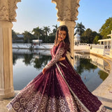 Wine Festival Party Lehenga