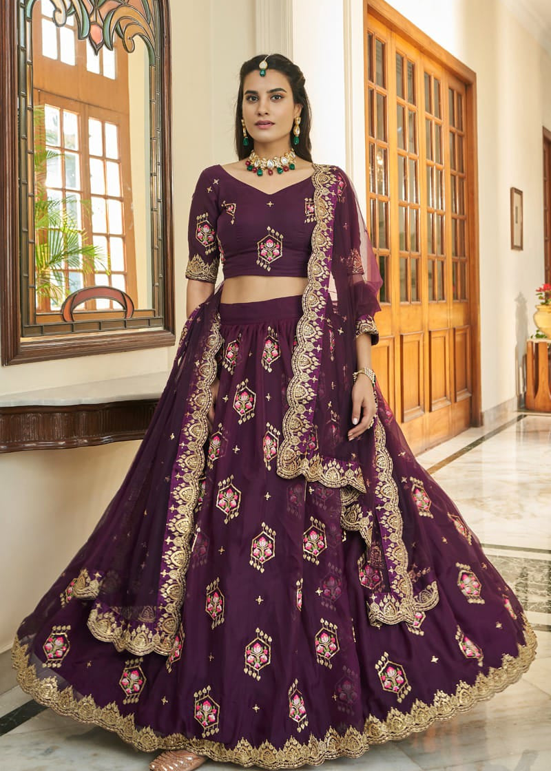 Premium Organza Lehenga