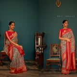 Premium Tusser Silk Saree