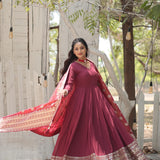 Stunning Comfort Anarkali Gown