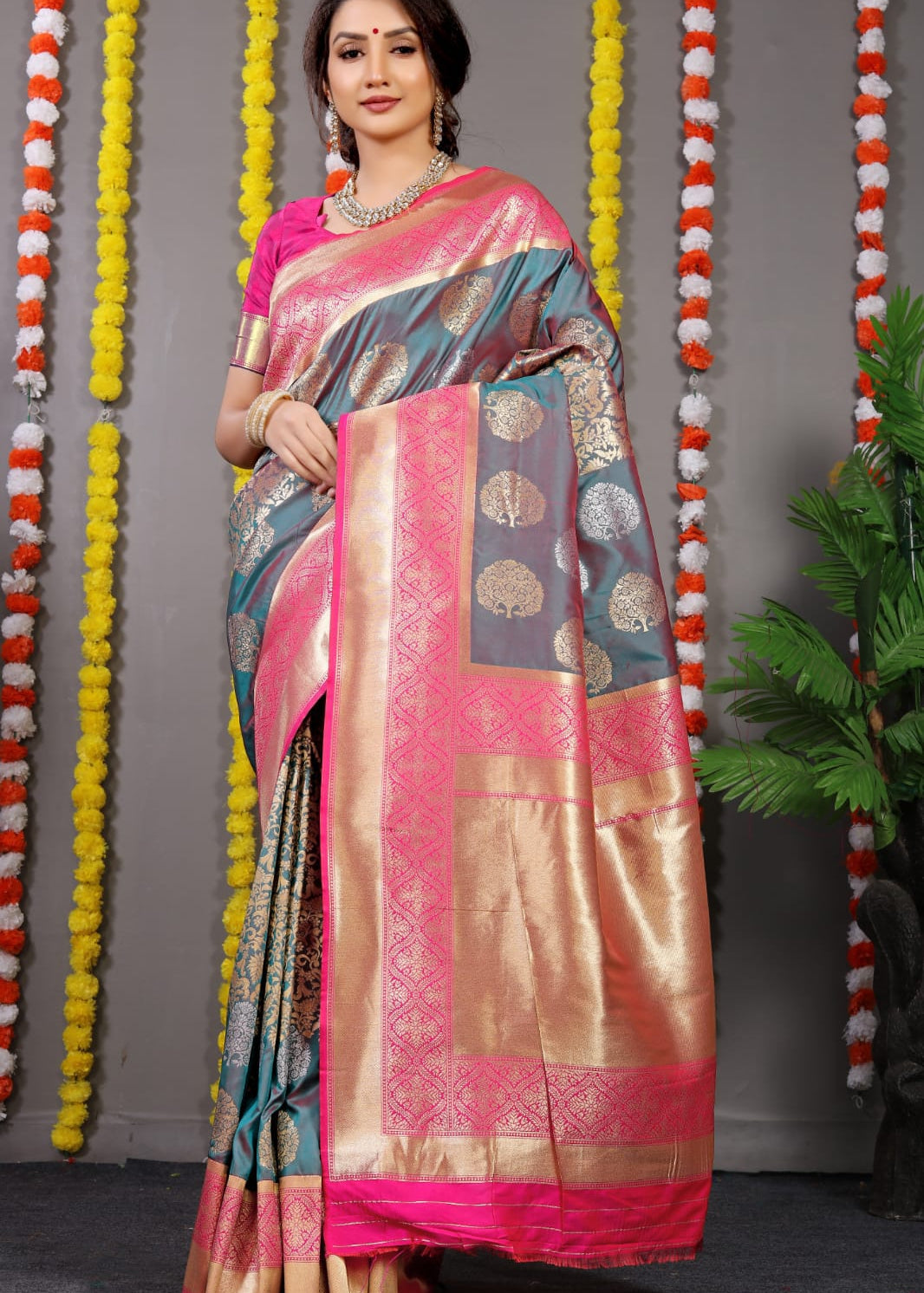 Kanchipuram Pure Silk Saree