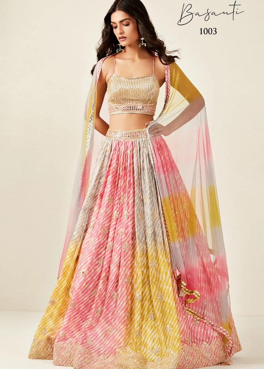 Premium Designer Partywear Lehengha Choli