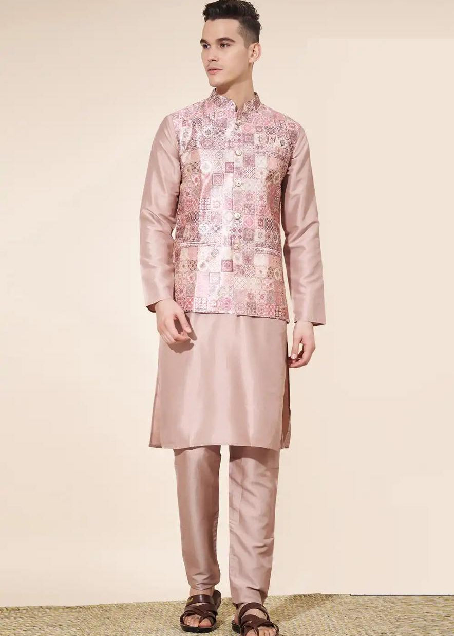 Wedding Modi Jacket kurta Pajama