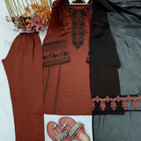 Partywear Roman SIlk Suit
