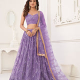 Premium Bridal Net Lehenga