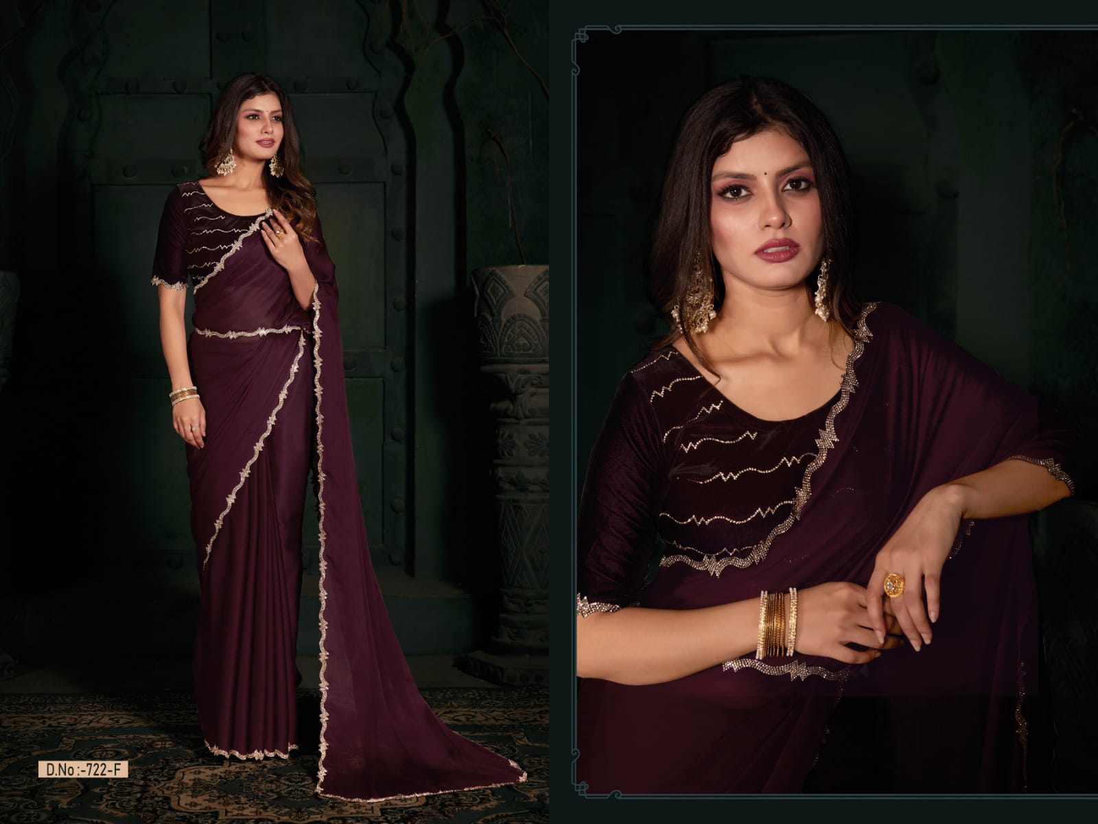 Classy Partywear Saree Collection