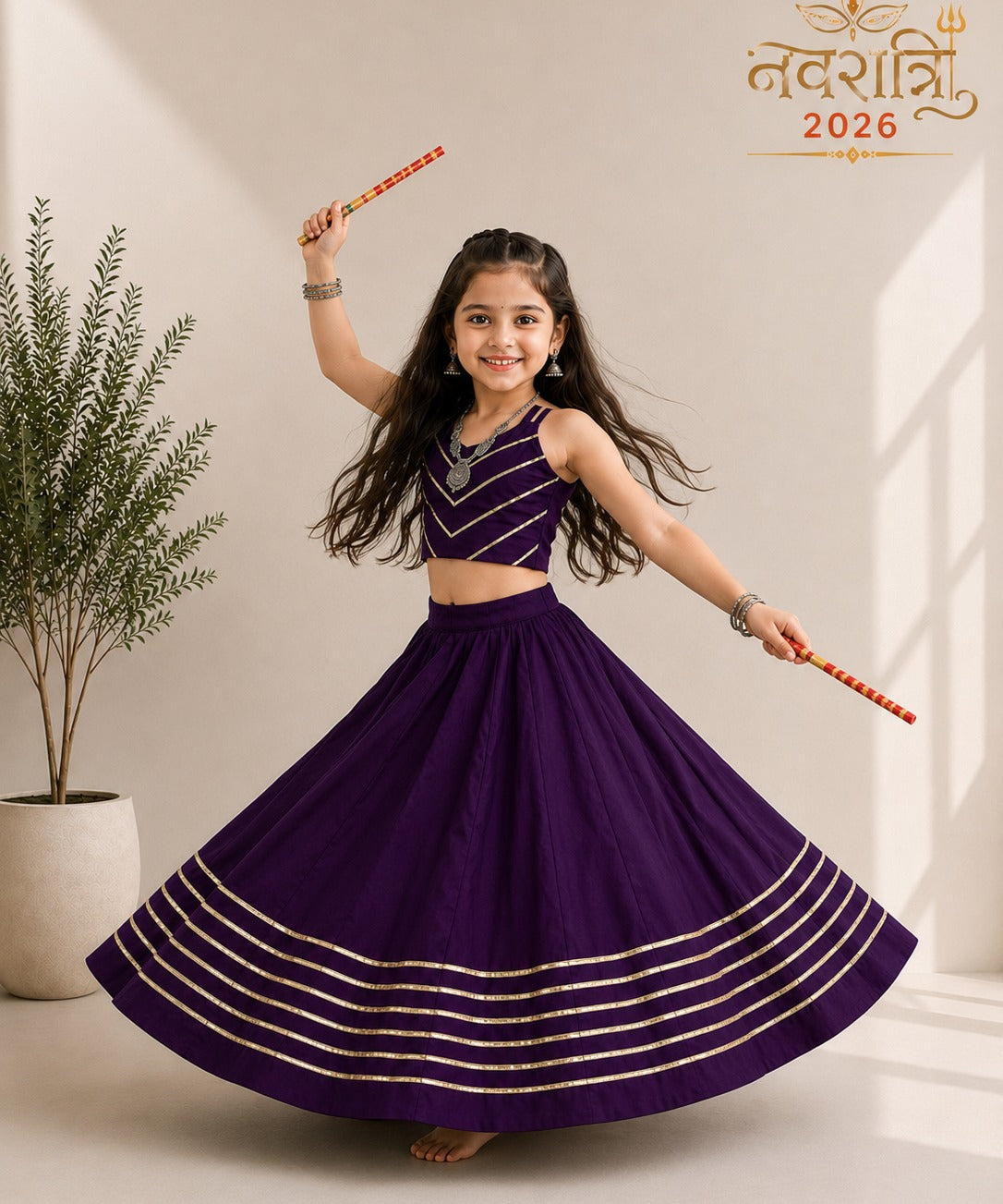 Premium Kids Navratri Choli