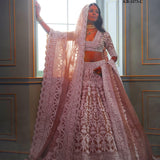 Heavy Bridal Net Lehenga Choli