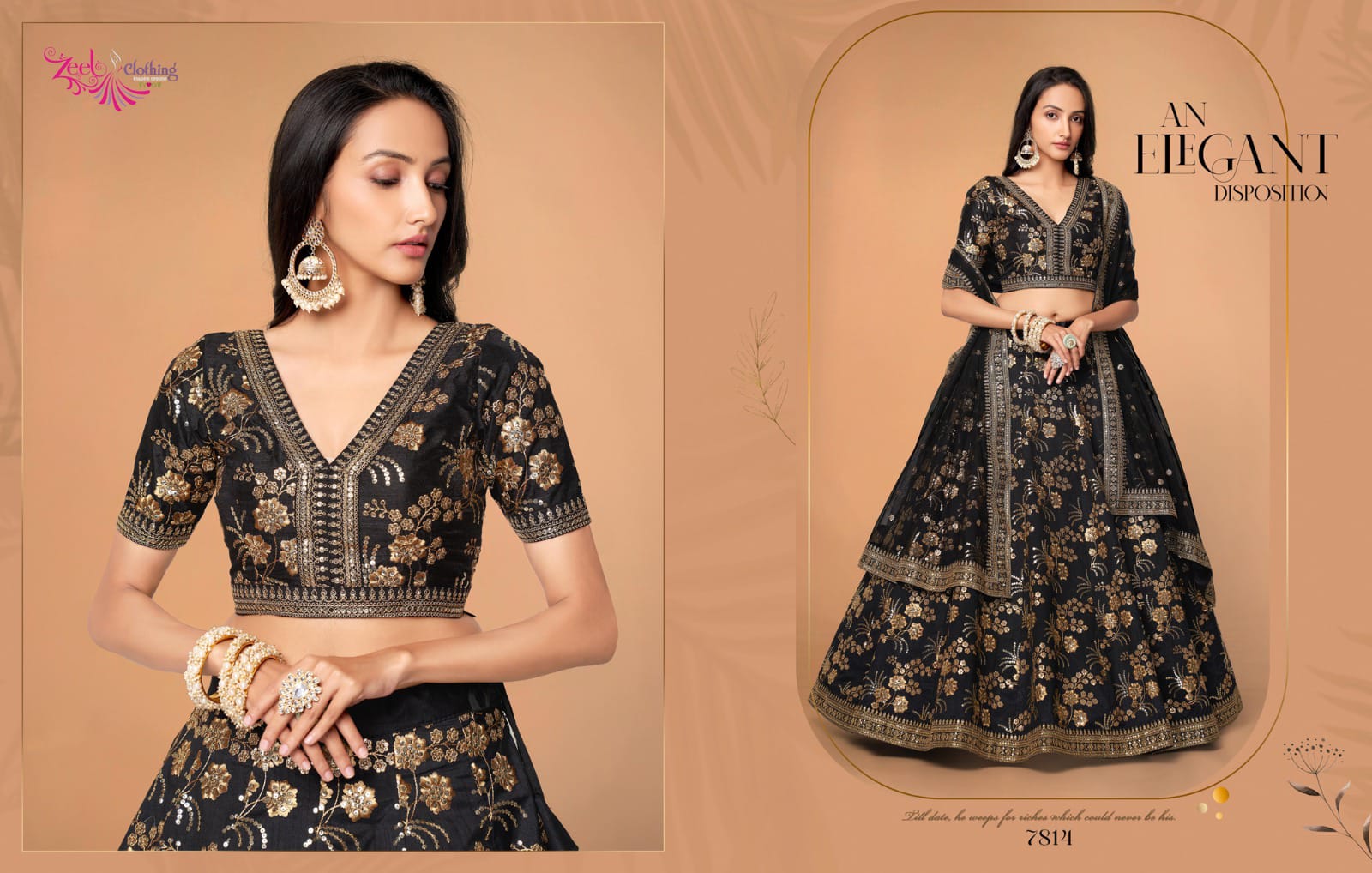 Classy bridal lahenga collection