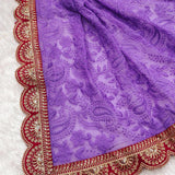 Bengal Queen Chikankari Saree