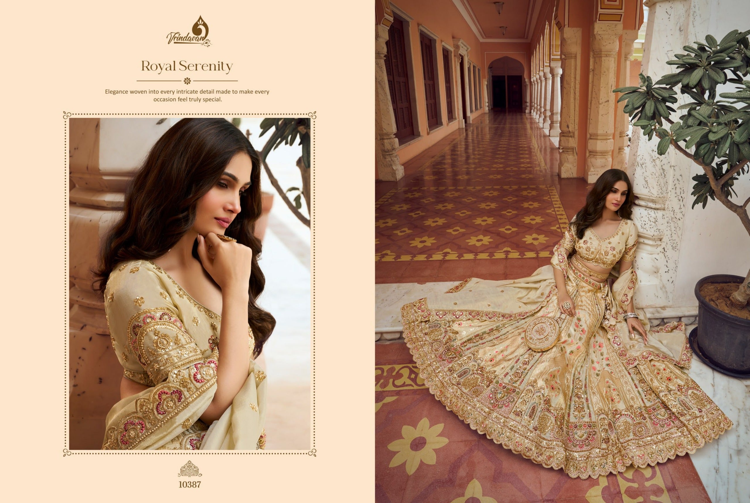 Elegant Premium Silk Wedding Lehenga
