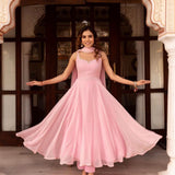 Fancy Peach Anrakli Gown