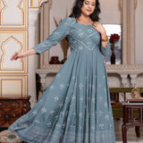 Beautifull Reyon Long Gown Collection