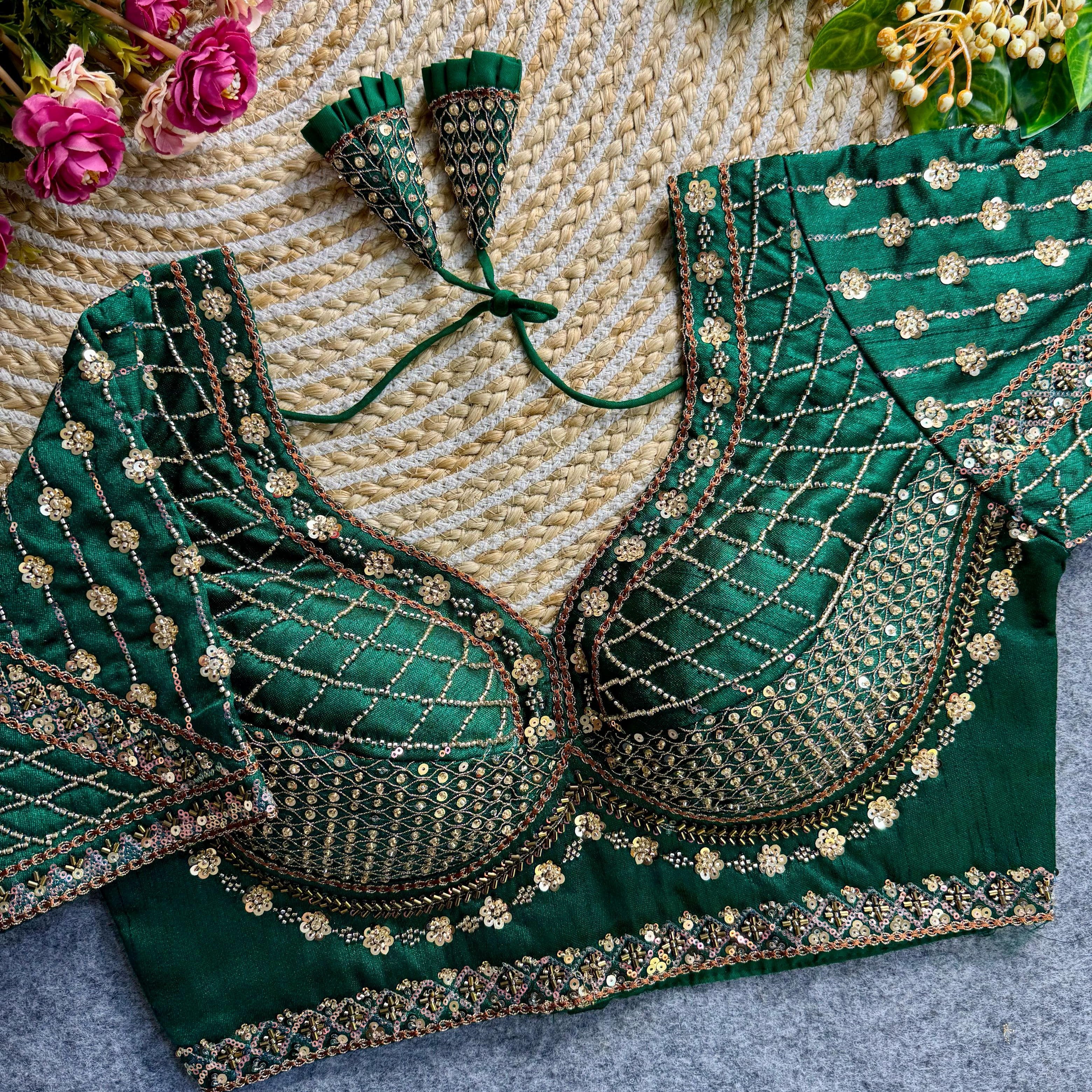Sabyasachi Bridal Saree Blouse